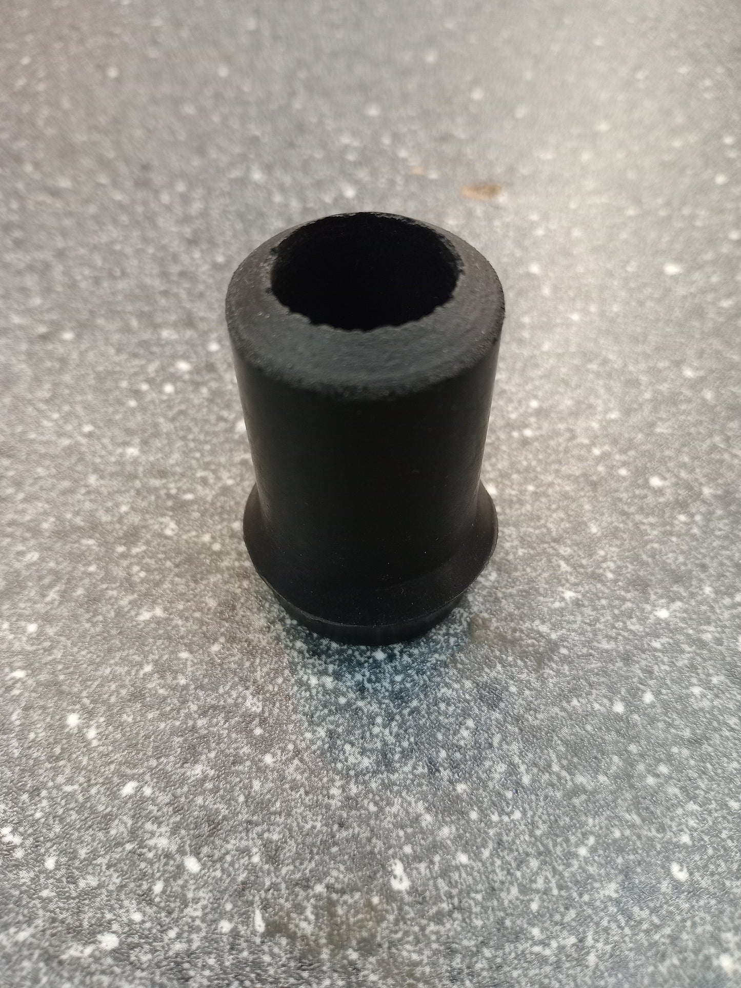Linden Leisure Rubber Ferrule D Type Black D19 19mm