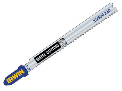 Irwin Metal Cutting Jigsaw Blades Pack 5 T118A