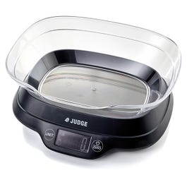 Judge Kitchen Scale With Clear Bowl 5kg J406