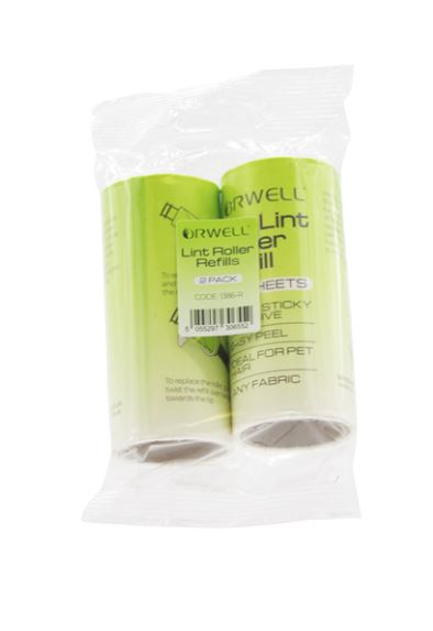 Orwell Lint Roller & 2 Refills 5m 1387