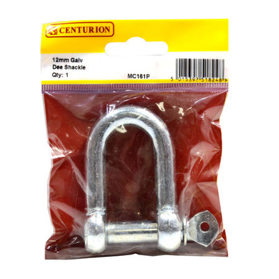 Centurion 12mm Galv Dee Shackle MC161P