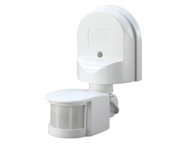 Meridian Wall Mounted PIR Motion Detector White