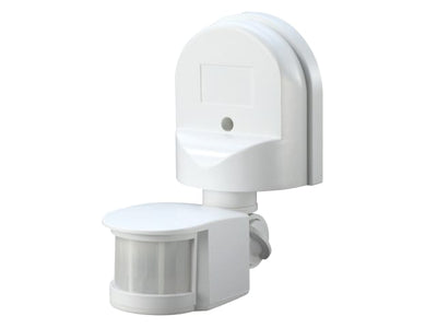 Meridian Wall Mounted PIR Motion Detector White