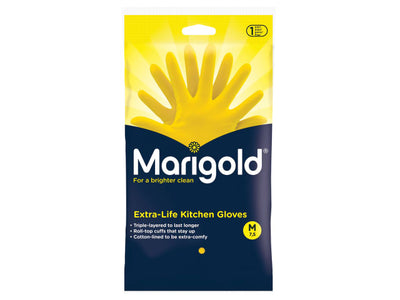 Marigold Kitchen Gloves Extra life Medium