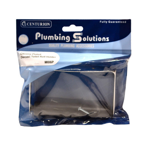 Centurion Chrome Plated Diecast Toilet Roll Holder MI06P