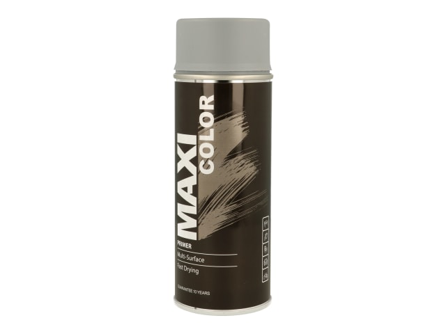 Maxi Color Spray Paint Primer Grey 400ml MX0001