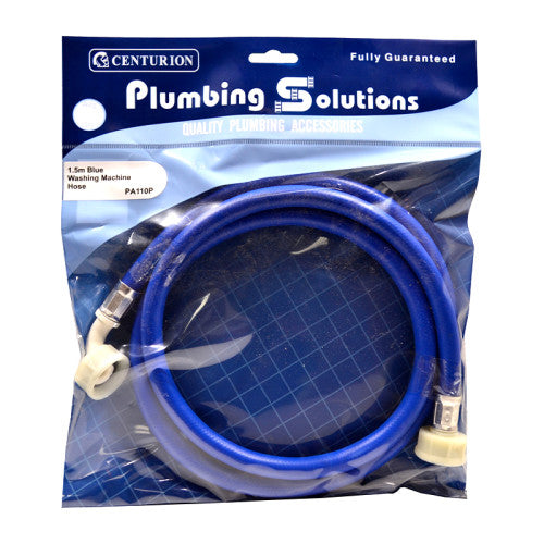 Centurion Blue Washing Machine Hose 1.5m PA110P