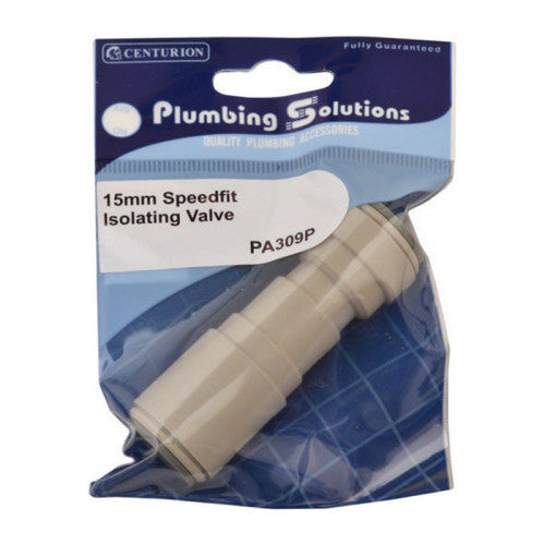Centurion Speedfit 15mm Isolating Valve PA309P