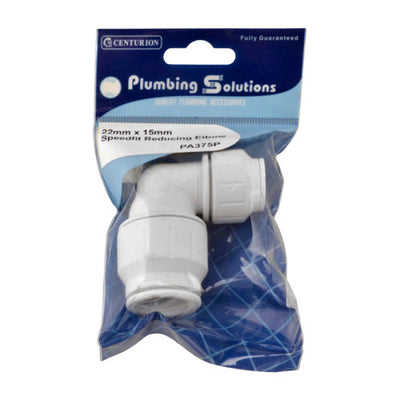 Centurion Speedfit Reducing Elbow 22mm x 15mm PA375P