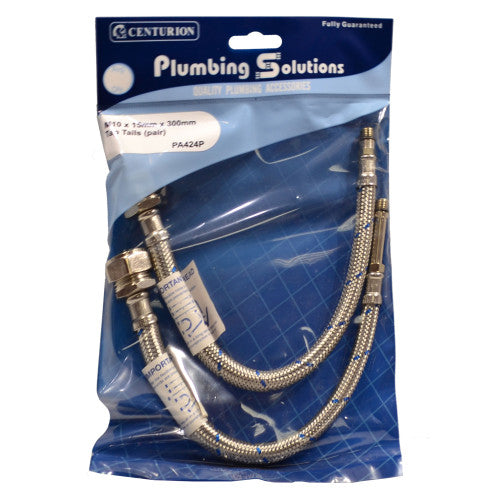 M10 x 15mm x 300mm Tap Tails (pair)