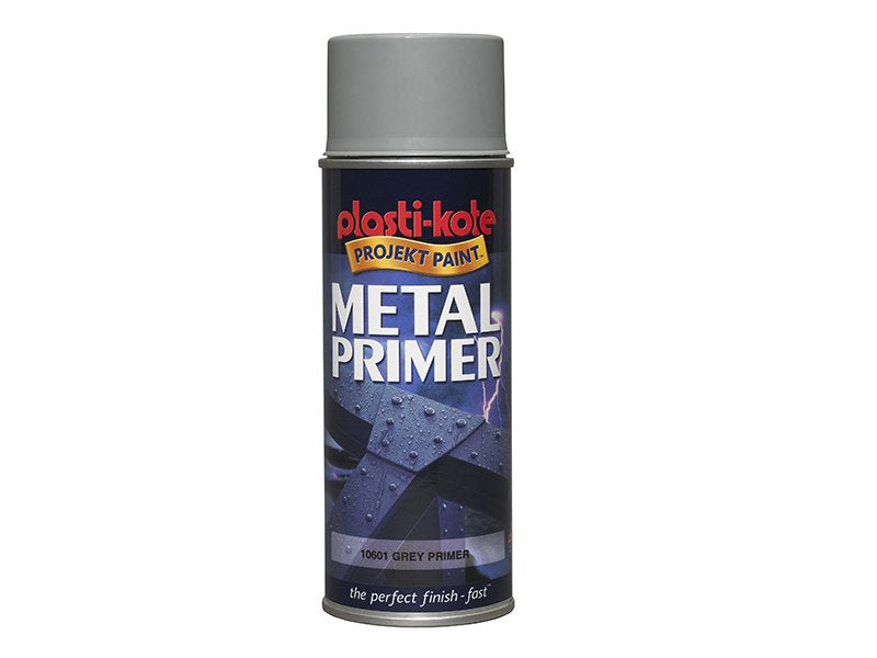 Plastikote Metal Primer Grey 400ml 10601