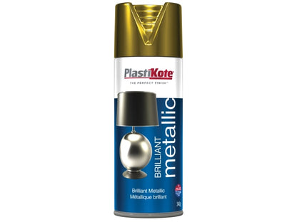 PlastiKote Brilliant Metallic Gold 400ml 160