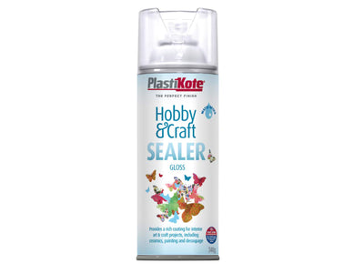 Plastikote Hobby & Craft Sealer Gloss 400ml