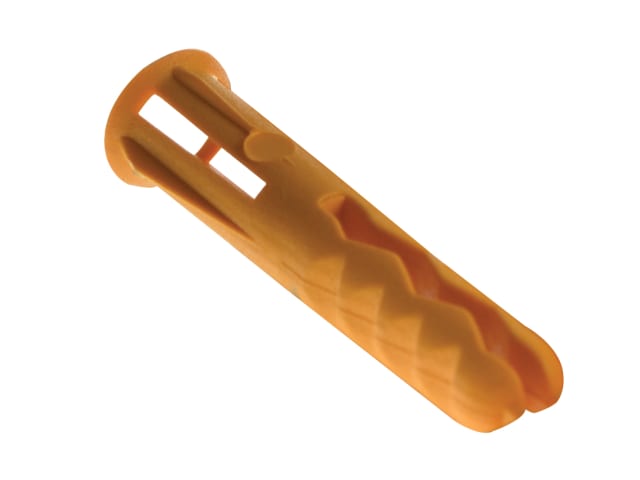 Plasplugs Supergrip Regular Yellow Fixings x 100 SYP501