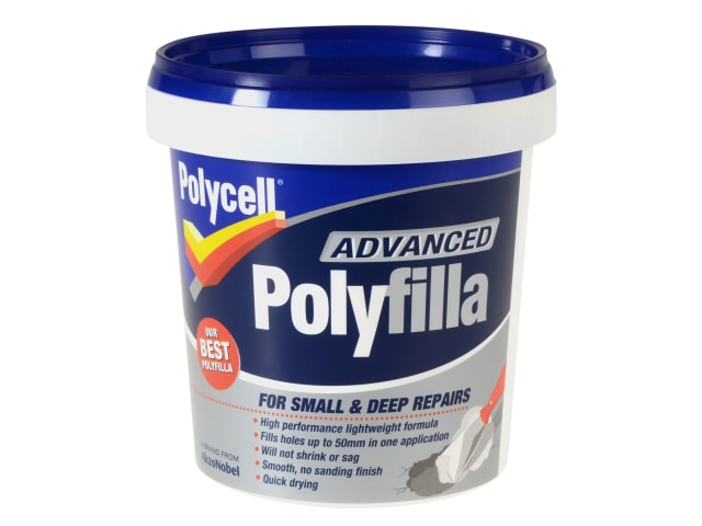 Polycell One Fill Polyfilla Tub 600ml