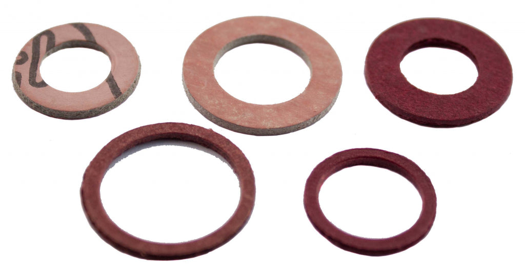 Fibre Washer Assorted x 6