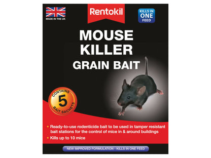 Rentokil Mouse Killer Grain x5 PSM21