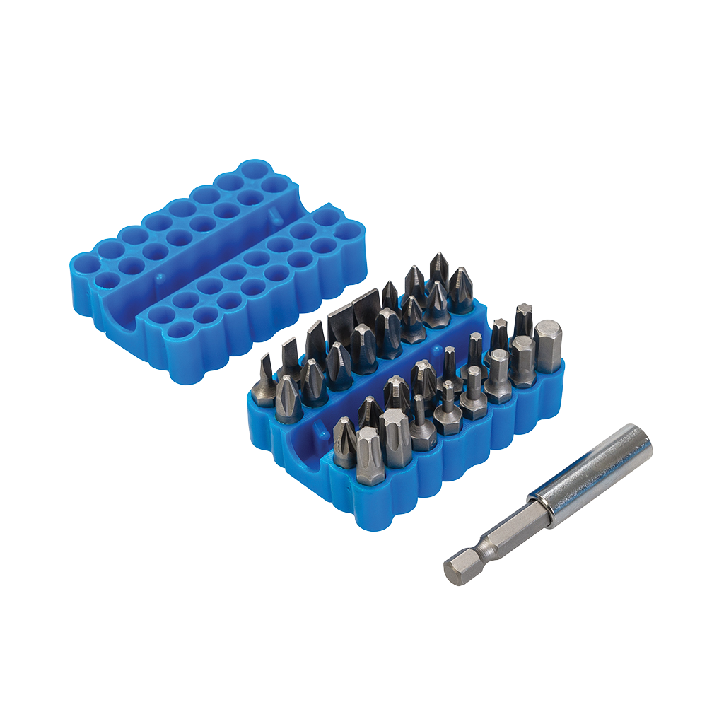 Silverline Screwdriver Bit Set 33 Piece