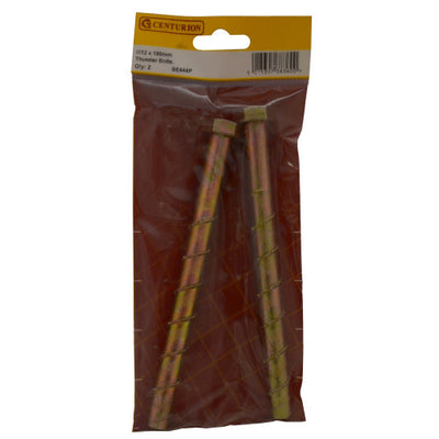 Centurion M12 x 150mm Thunder Bolts Pack Of 2 SE444P