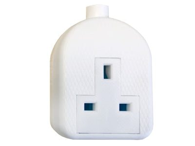 SMJ Electrical White Trailing Extension Socket 13A 1-Gang