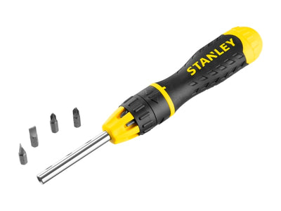Stanley Multibit Ratchet Screwdriver & 10 Bits