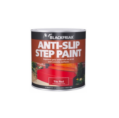 Blackfriar Slip Resist Step Paint Tile Red 500ml