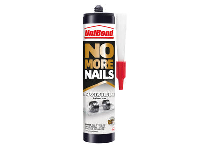 UniBond No More Nails Crystal Clear Cartridge 290g 6476