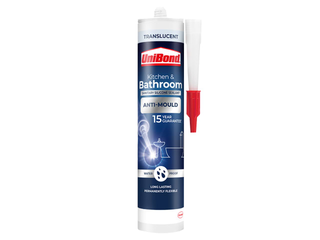 UniBond Ultra Anti-Mould Sealant Cartridge Translucent