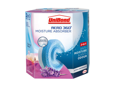 UniBond Aero 360 Moisture Absorber Refill Lavender Garden