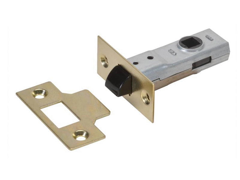 Union Y2600 Tubular Latch Essentials Polished Brass 79mm