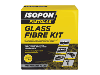 ISOPON® FASTGLAS Resin & Glass Fibre Kit Large