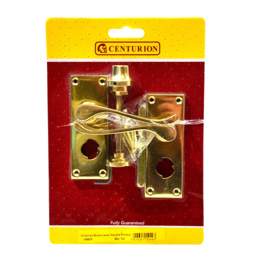 Centurion 100mm PB Victorian Scroll Privacy Handle VB83P