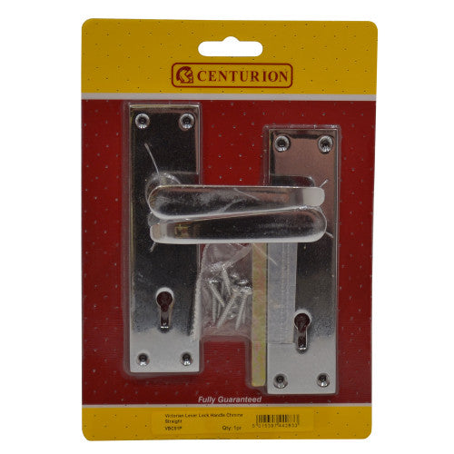 Centurion Chromed Straight Lever Lock Handle VBC01P