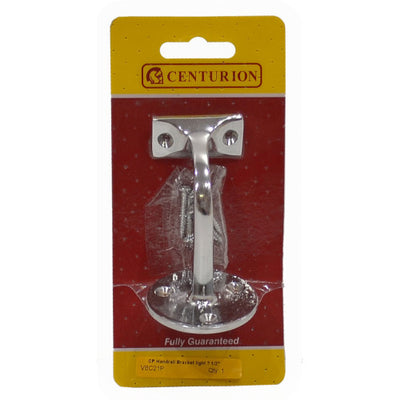 Centurion VBC21P 65mm Polished Chrome Handrail Brackets