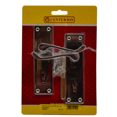 Centurion 140mm CP Victorian Scroll Lever Handle VBC34P