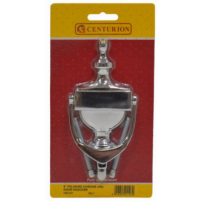 Centurion Victorian Urn Door Knocker 6 Inch CP VBC41P