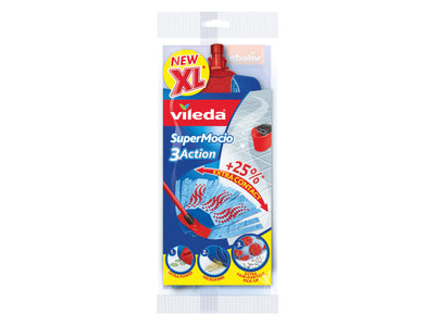 Vileda SuperMocio 3 Action XL Mop Refill 167968
