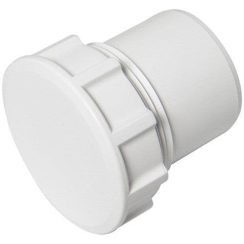 Davant Solvent Weld Screwed Access Plug White 40mm