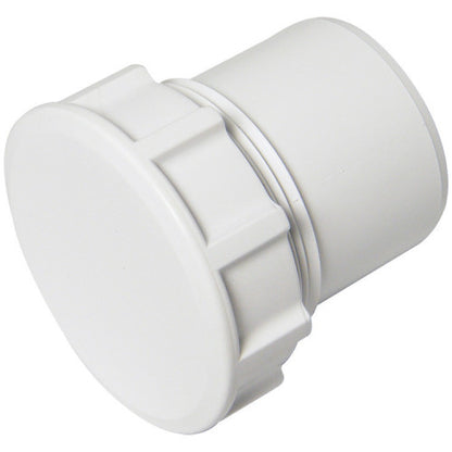 Davant Solvent Weld Screwed Access Plug White 40mm