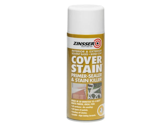 Zinsser Cover Stain Primer & Sealer Aerosol 390ml