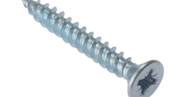 Forgefix Pozi Screw CSK 1.3/4in x 6 Black ZP Box 200