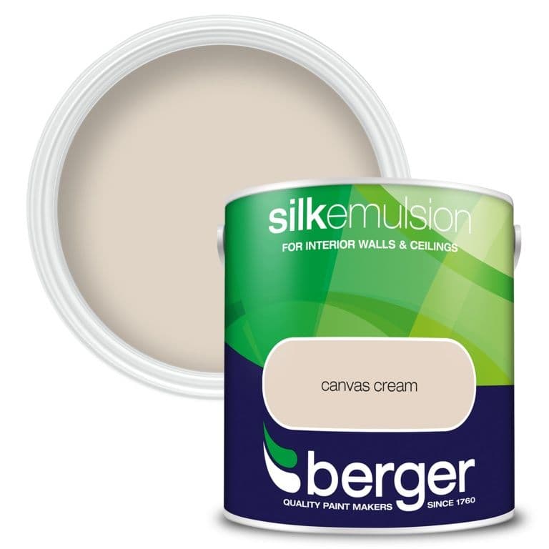 Berger Silk Emulsion Canvas Cream 2.5L