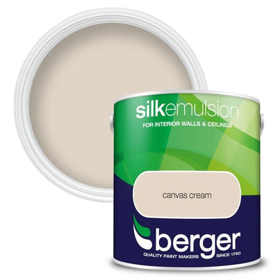 Berger Silk Emulsion Canvas Cream 2.5L