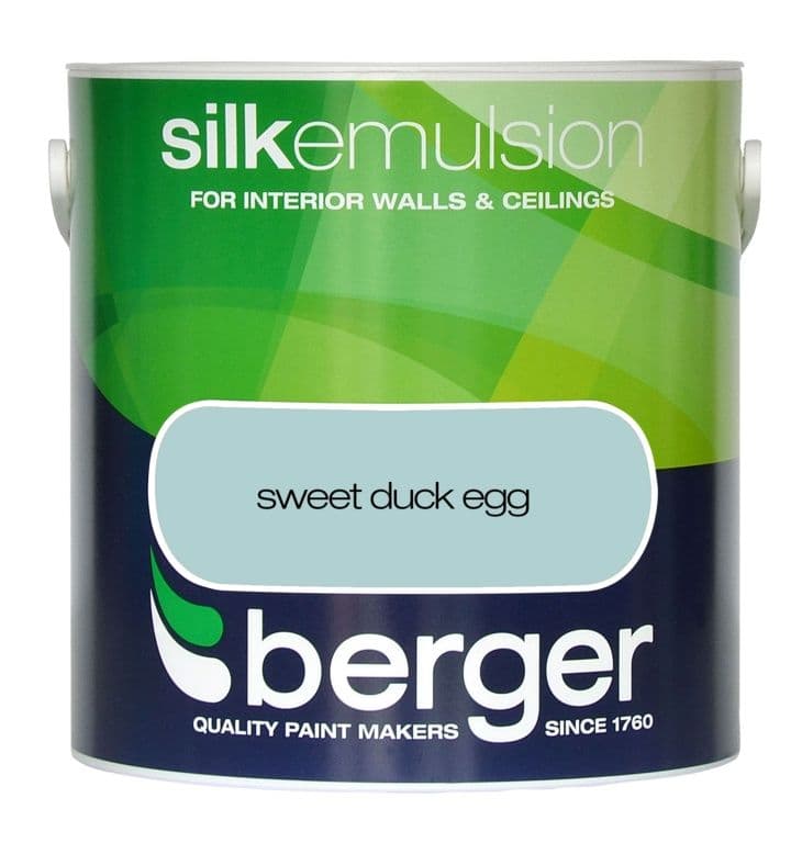 Berger Silk Emulsion Sweet Duck Egg 2.5L