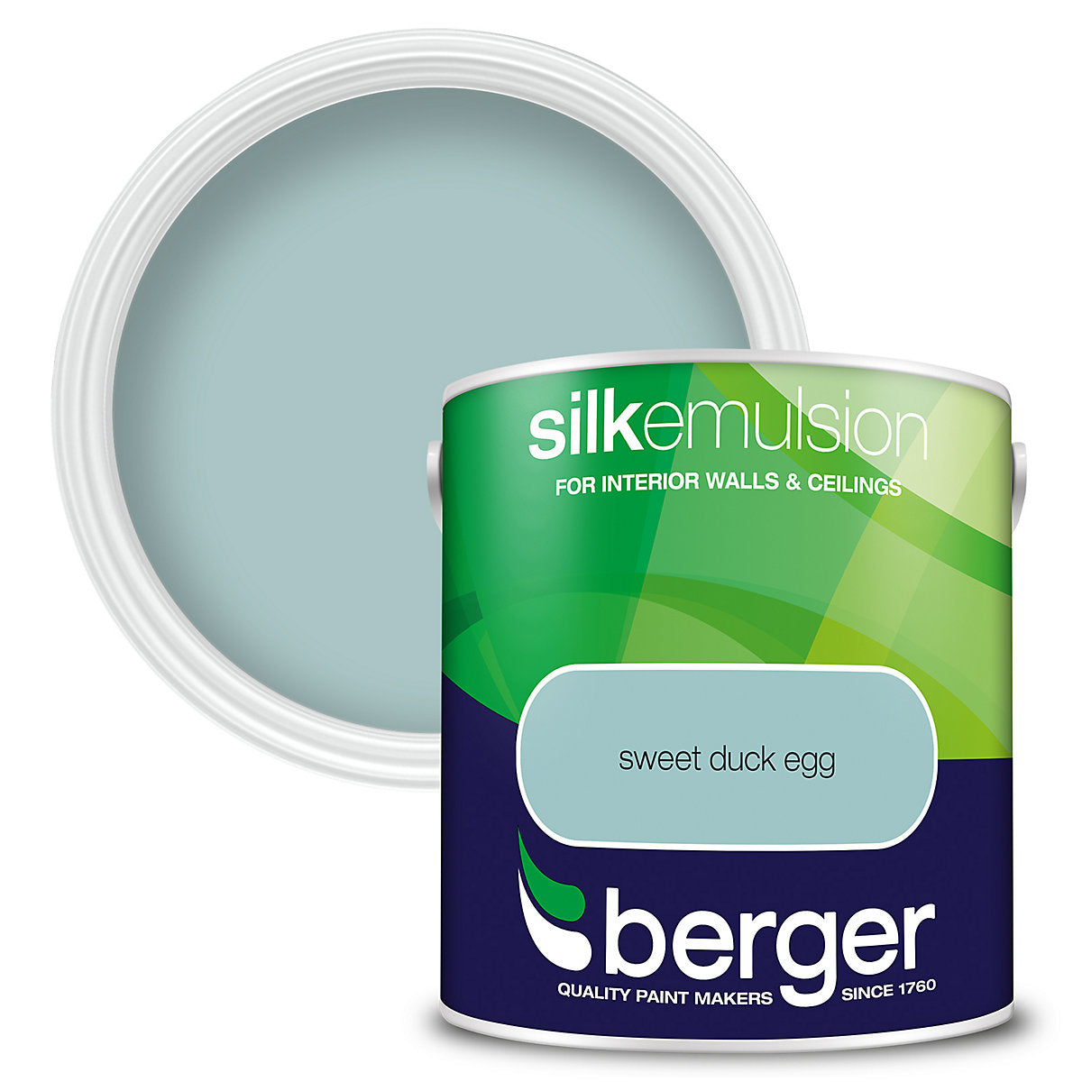 Berger Silk Emulsion Sweet Duck Egg 2.5L