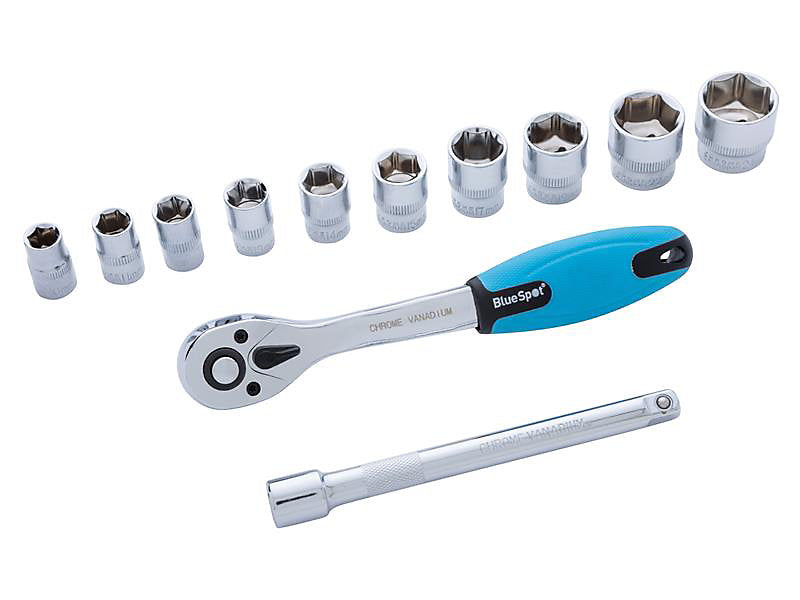 Blue Spot Tools 3/8in Drive Socket Set 12 Piece