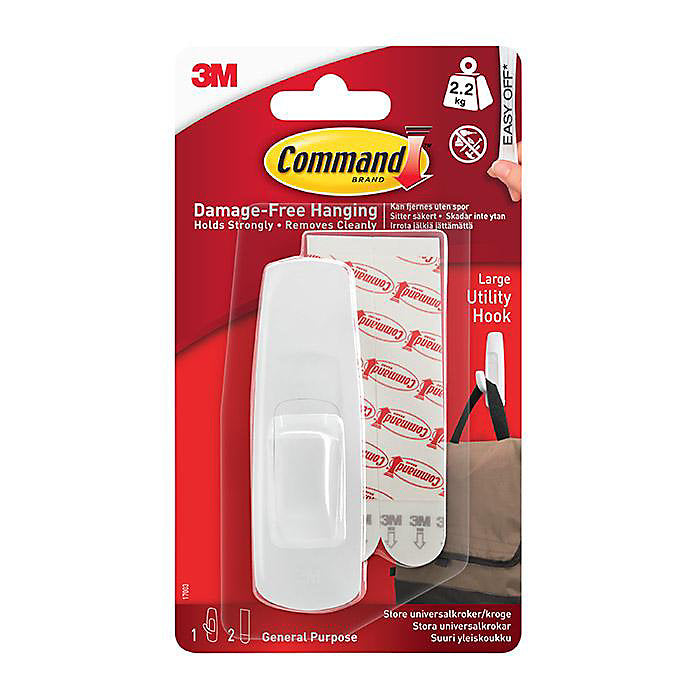 3M Command Large General Purpose Hook 17003