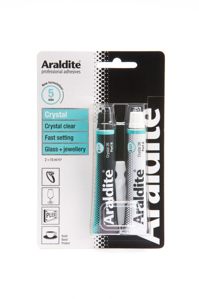 Araldite Crystal Tubes 15ml x 2 ARA-400008