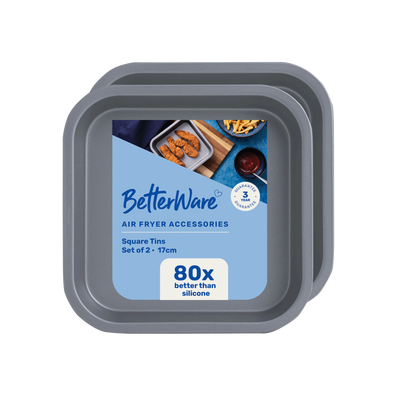 Betterware Air Fryer Tray Square 17cm x 2 71100