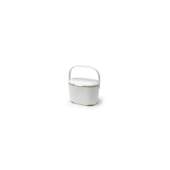 Addis Compost Caddy White/Green 515465
